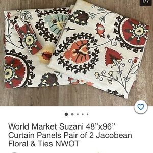 World Market curtains